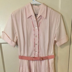 Beautiful 1950s Barbie Pink Vintage Dress