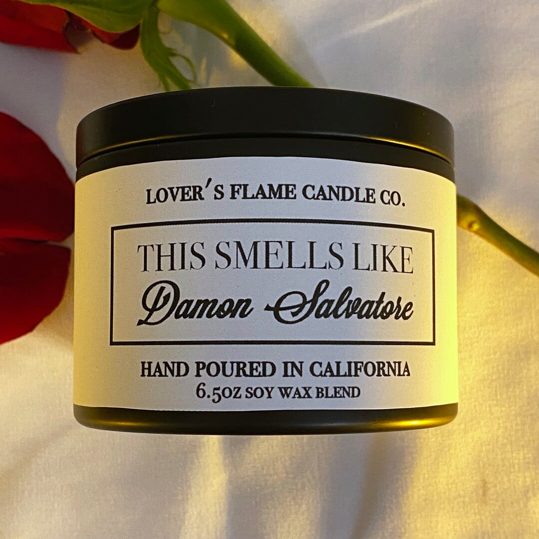 This Smells Like Damon Salvatore Candle Etsy