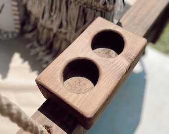 Custom Wood Cup Holder