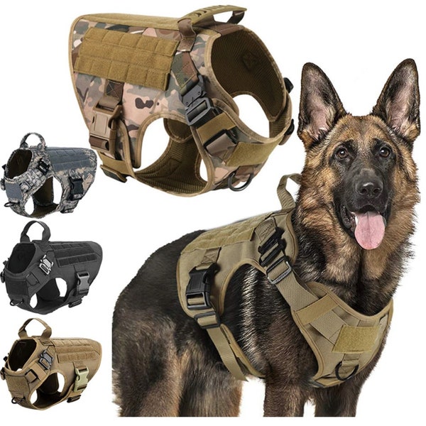 Military Dog Harness Etsy