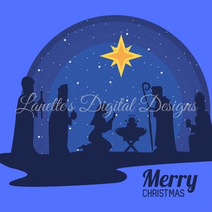 Krippe, Krippe, Jesuskind, Weihnachten, 20 Unzen Skinny Tumbler Wrap, Sofort Download, digitale Datei, PNG