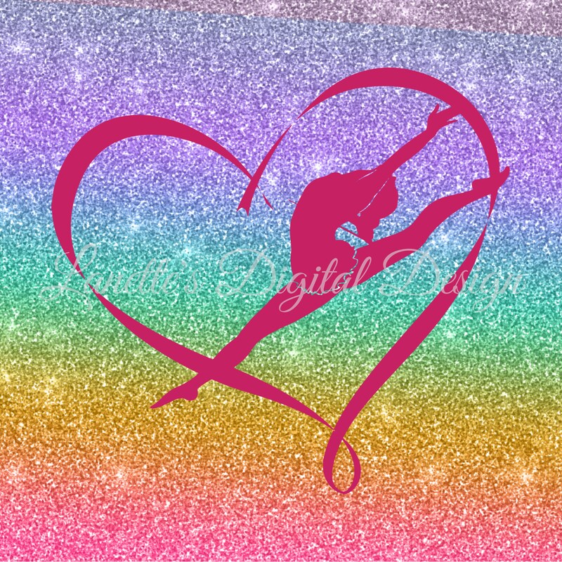 Gymnastics Ribbon Olympics Evolution