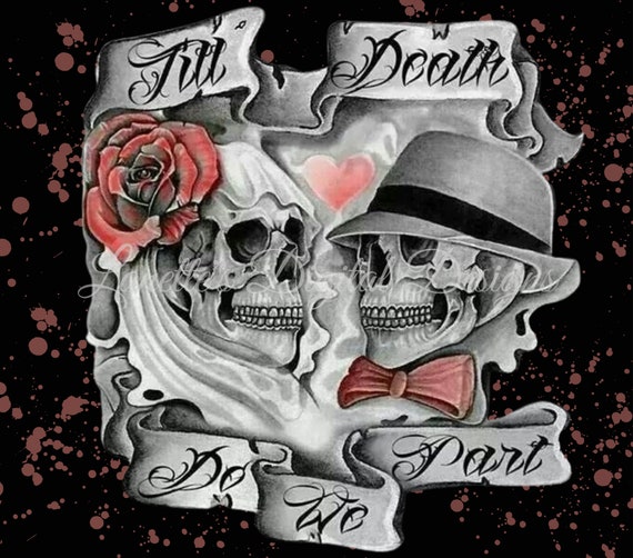Till Death Do We Part, His and Her Skeleton, 20oz Skinny Tumbler Wrap, Instant Download, Digital File, PNG - Etsy Till Death Do We Part, His and Her Skeleton, 20oz Skinny Tumbler Wrap, Instant Download, Digital File, PNG - Etsy