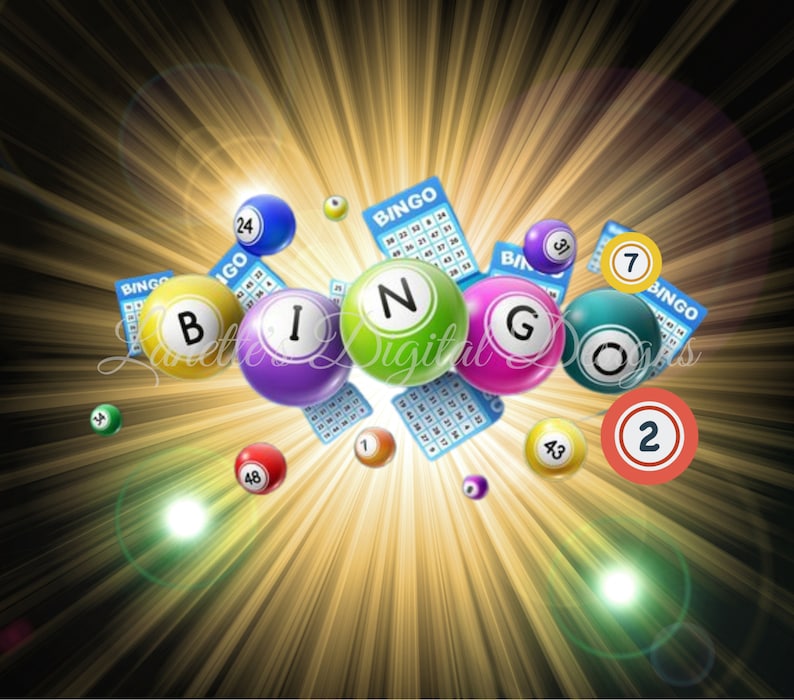 BINGO Bingo Balls Bingo Cards 20oz Skinny Tumbler Wrap Etsy