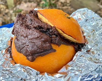 Campfire Orange Chocolate Cake Recipe | Printable Camping Recipe