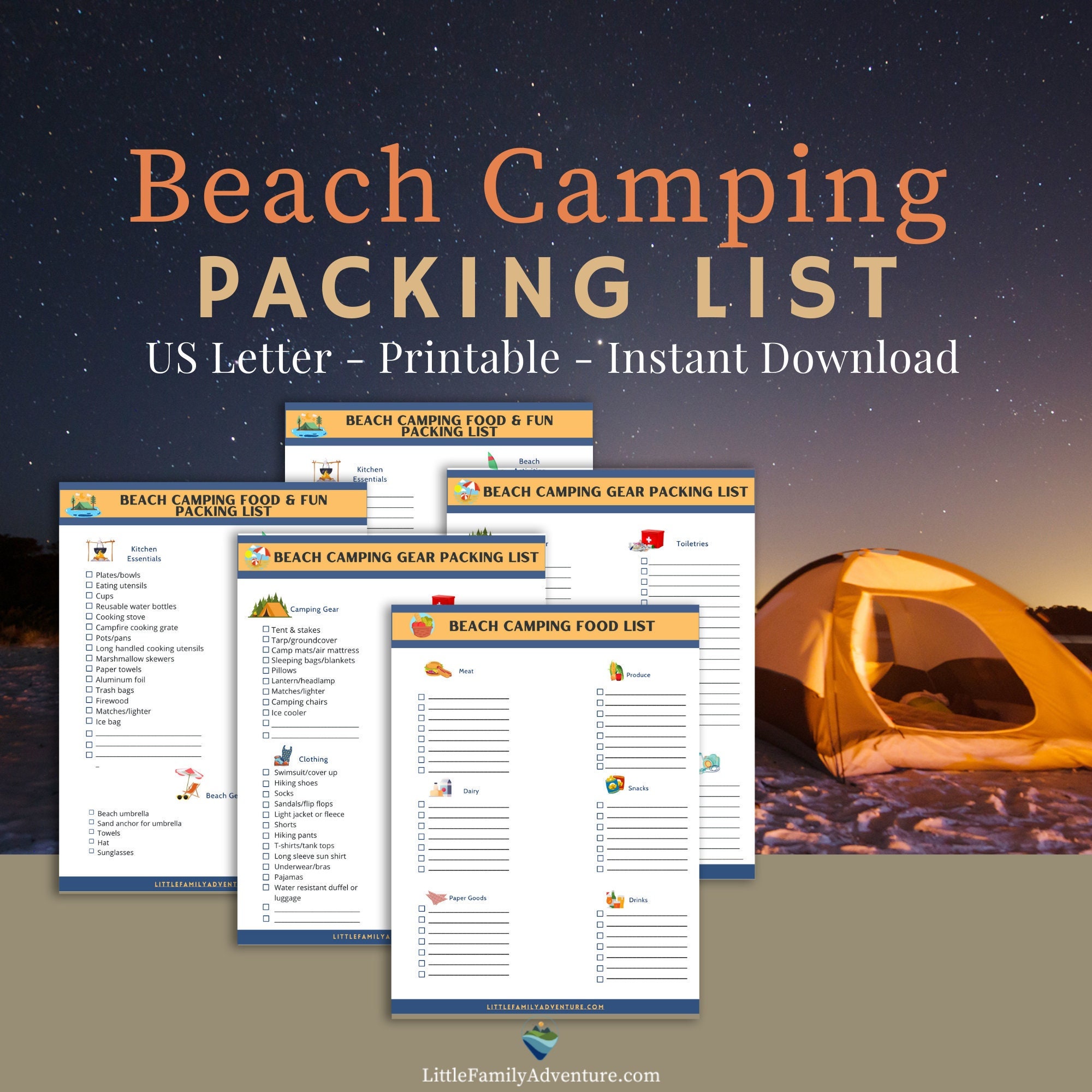 Beach Camping Checklist: Essentials for a Perfect Seaside Adventure