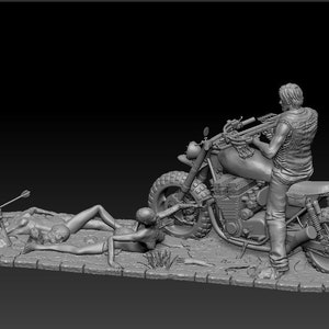 5 Shuffling Living Impaired 3D print digital stl files