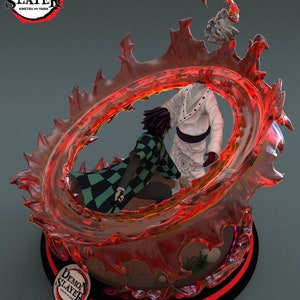 6 digitala STL-filer för Demon Slay 3D-utskrift