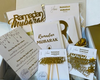 Ramadan Dekor-Set | Ramadan Geschenkbox | Ramadan Dekoration Set | Ramadan Dekorationen | Ramadan Dekor | Islamische Dekorationen | Islamisches Dekor