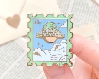 Pin - Laputa Castle Stamp