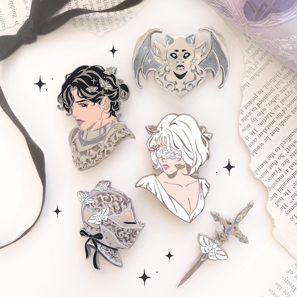 Pins - The Knight and The Moth