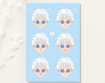 Postcard - Cute GS faces