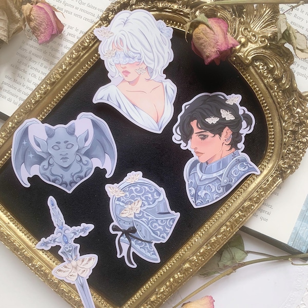 Stickers - The Knight and The Moth