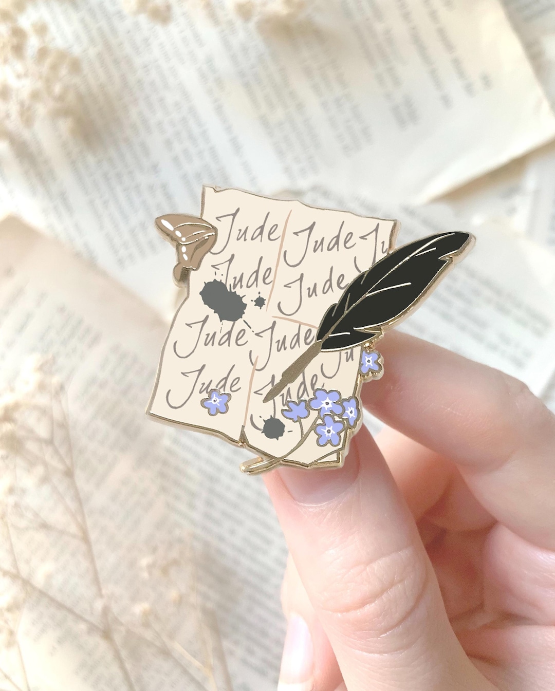Pin- Jude Letter - Etsy