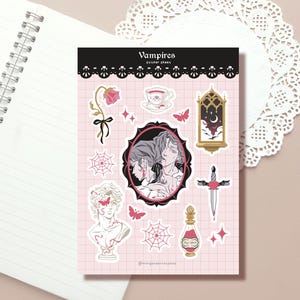 Sticker Sheet - Vampires