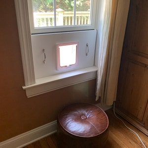 WINDOW CAT DOOR catio door cat flap cat door custom cat window