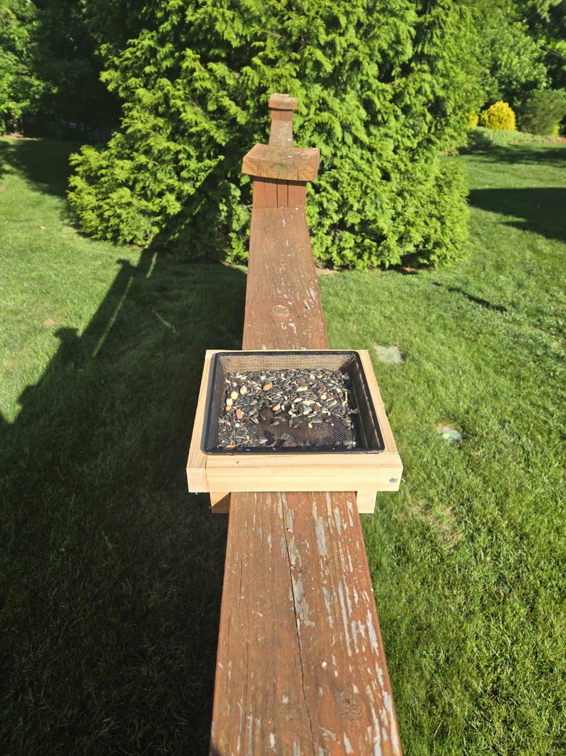 Bird Feeder Deck Mount