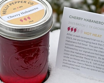 Hot-Cherry Habanero Jelly