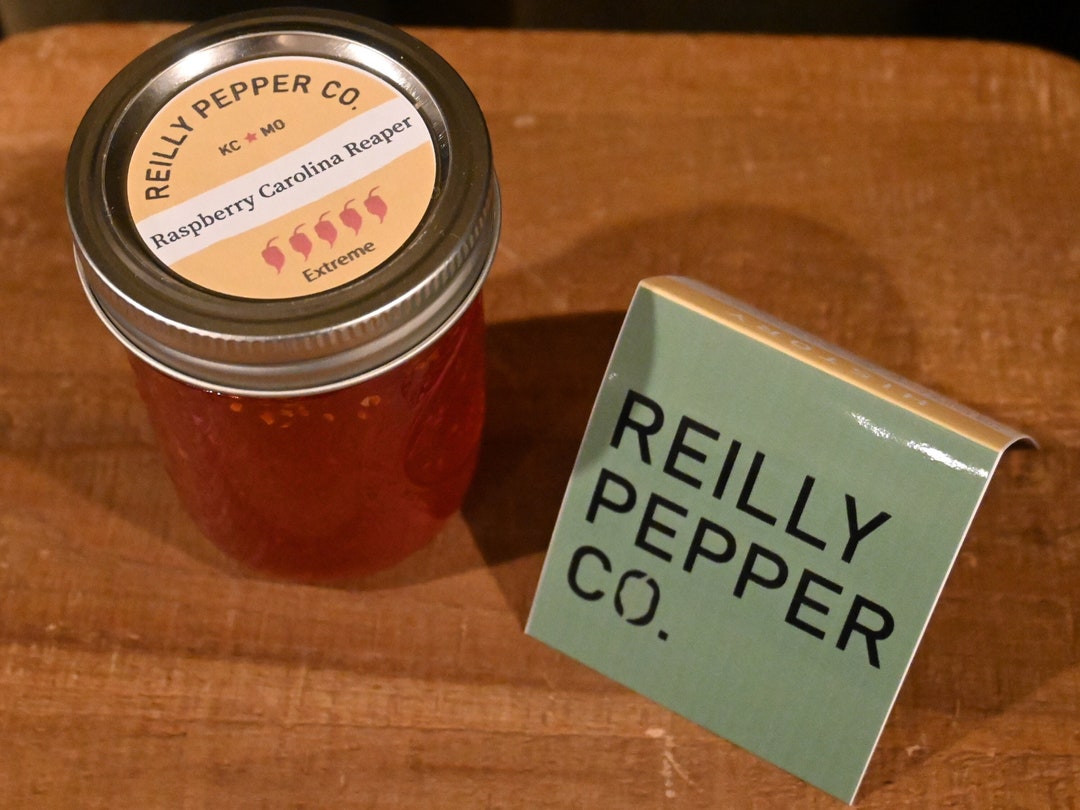 Extreme Raspberry Carolina Reaper Jelly Etsy