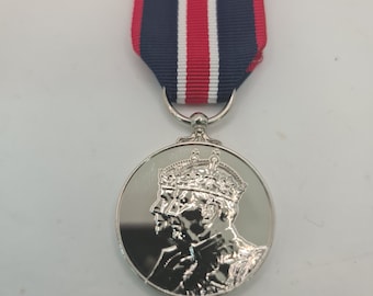 Genuine Coronation Medal Full Size. 2023