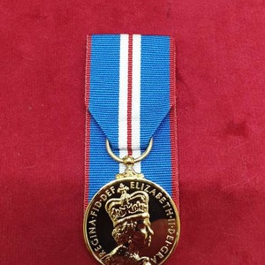 Queen&#39;s Golden Jubilee Miniature Medal 2002