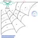 Corner Spiderweb Stained Glass Pattern Commercial or Hobby Use Digital ...