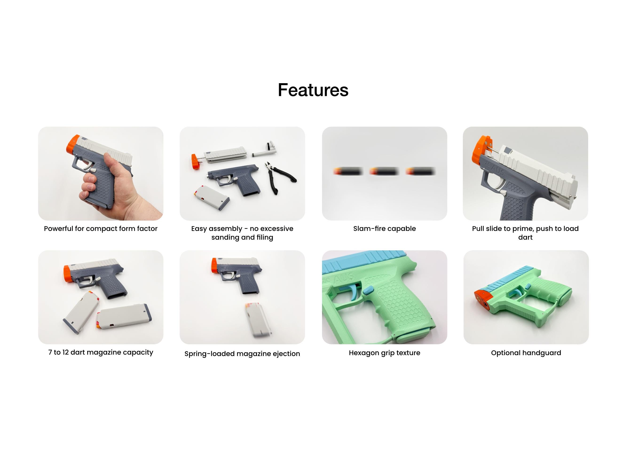 Nerf Zc Aus HARDWARE KIT Only - Etsy