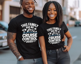 This Family Has No Cruise Control Shirt – Funny Family Cruise Shirts, Matching Cruise Tees, Group Vacation Shirts, Custom Cruise Apparel