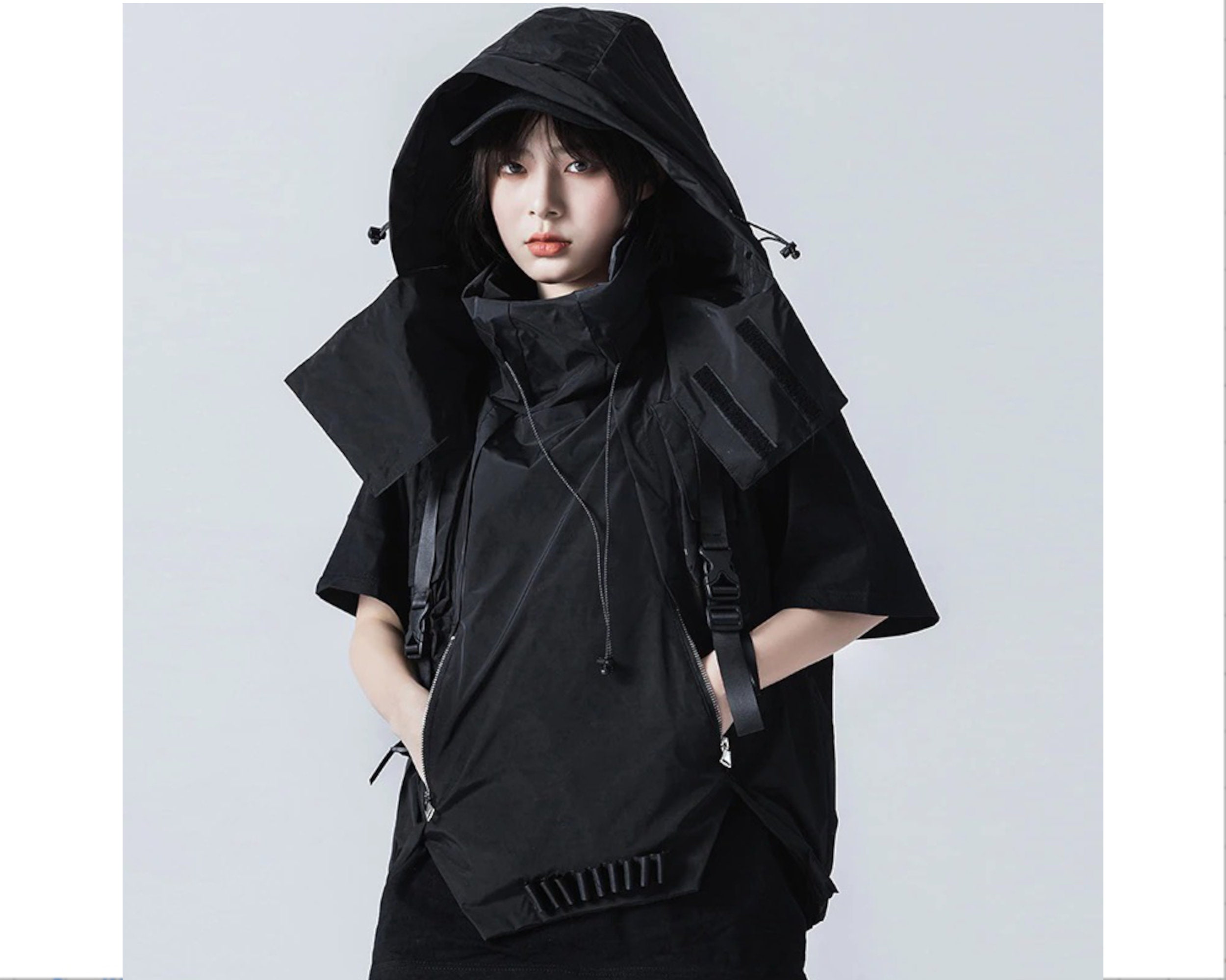 Techwear Vest - Etsy