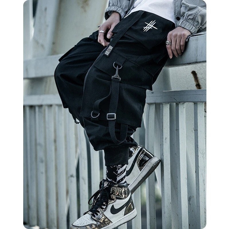 Cargo pants with straps womens  Techwear