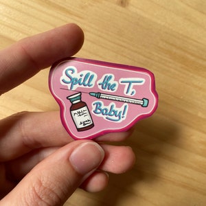 Mors de T, Baby Sticker Decal Feminisme Transrights Trans Niet-binaire Gelijkheid Illustratie