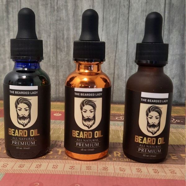 Scented Beard Oil Etsy
