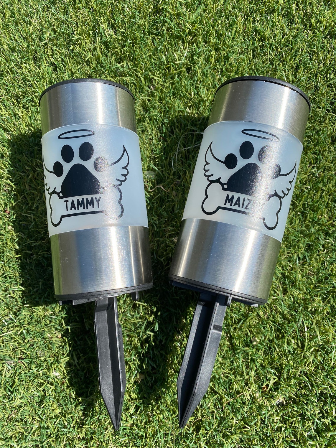 Pet Memorial Solar Light Dog Memorial Pet Loss Gifts Etsy