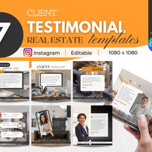 Kundenklientel | Kundenbewertung | Real Estate Marketing | Real Estate Instagram Vorlagen | Social Media Vorlagen