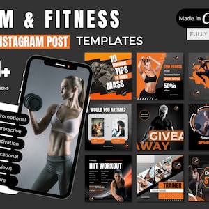Fitness Templates | Gym Templates | Personal Trainer Templates| Sports Templates
