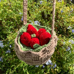 Strawberry Basket Bag