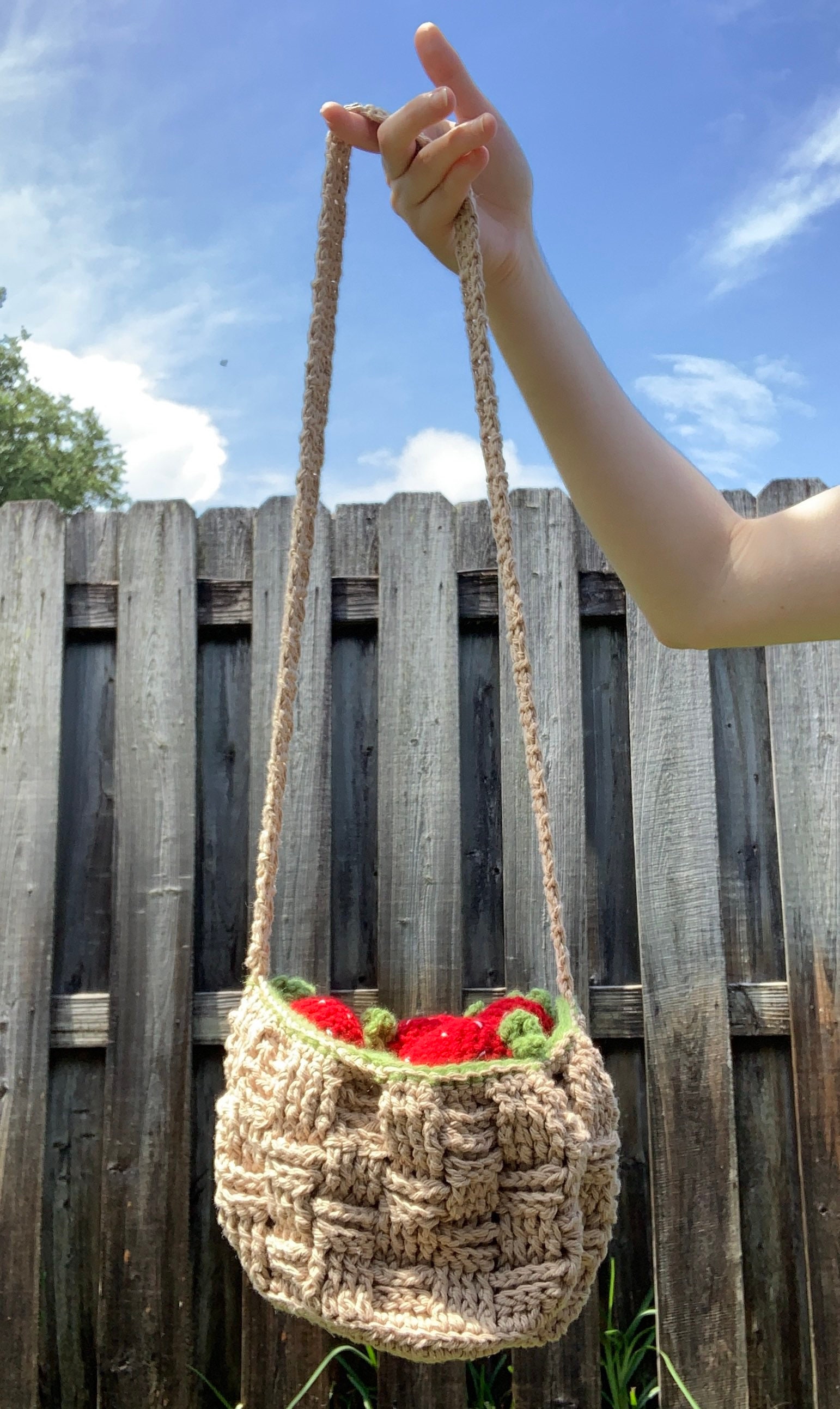 Made to Order Fruit Basket Bag Etsy