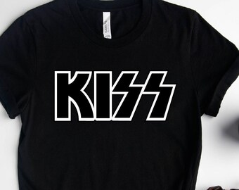 Kiss Band T Shirt - Etsy