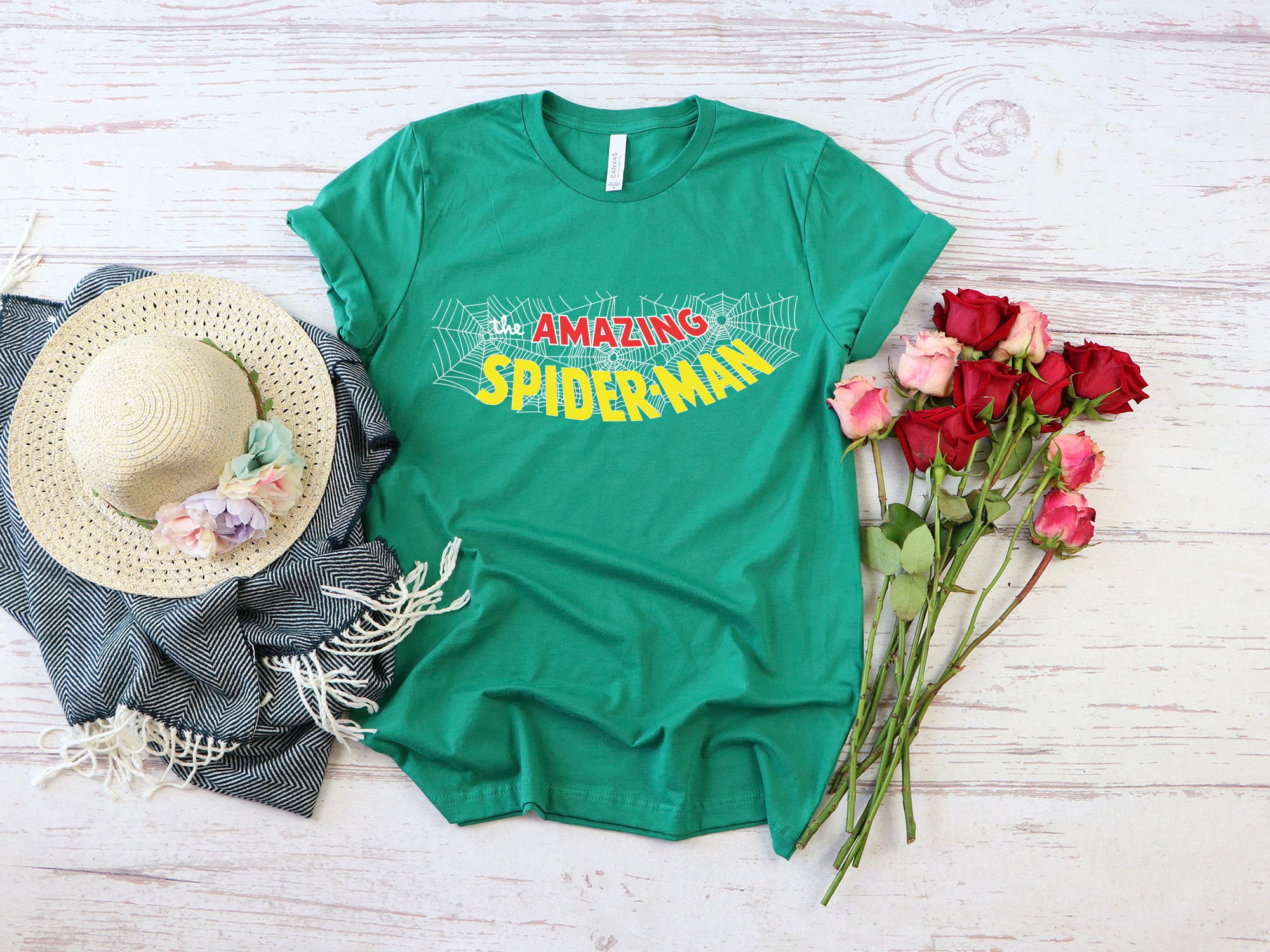 Discover Spiderman Shirt, Spiderman Lover Shirt, Superhero Shirt, Superhero Lover Shirt