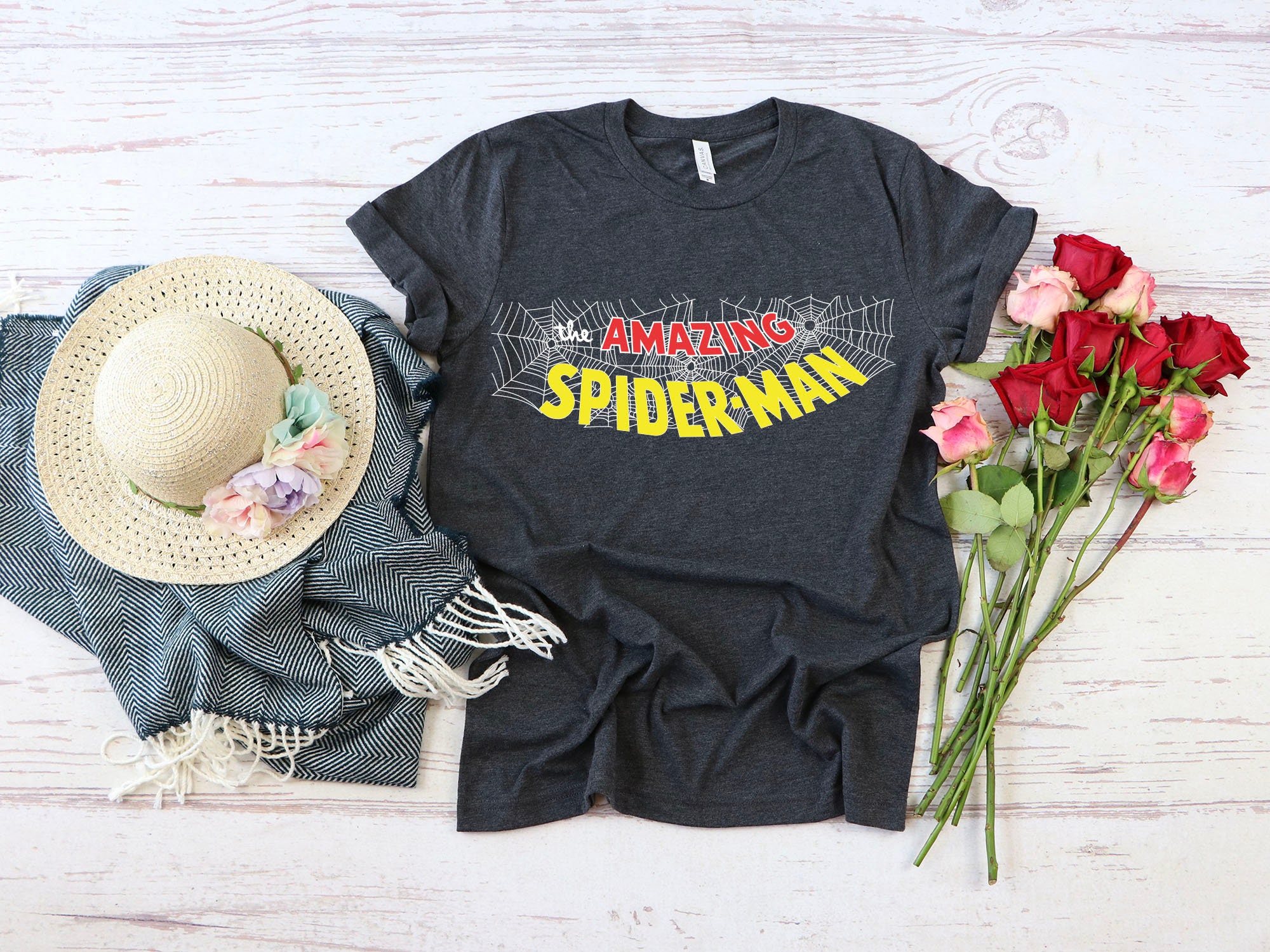 Discover Spiderman Shirt, Spiderman Lover Shirt, Superhero Shirt, Superhero Lover Shirt