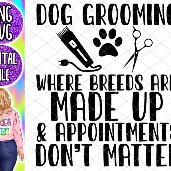 dog groomer png svg dog groomer design pet groomer png, dog grooming png, sublimation png, sublimation design, dog groomer, grooming, groom,