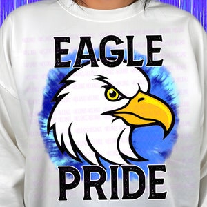 Eagle pride png, eagles, school spirit, school team, eagles png, baseball, football, basketball, team colors, eagle png, sublimation design