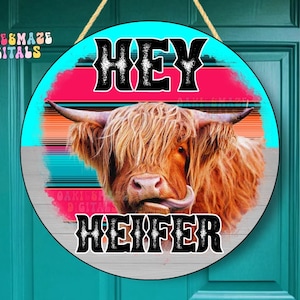 Cow sign, farmhouse, Sublimation door hanger png, sublimation sign png, door hanger blank, door hanger png, sublimation door hanger design,