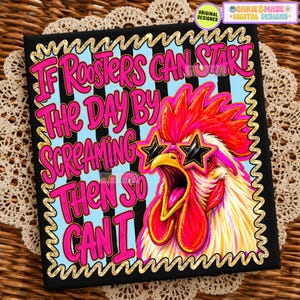 Funny rooster png, hen farm chicken keeping barn humor png funny sarcasm quote png for mom women cute rooster shirt design chicken owner png image 5