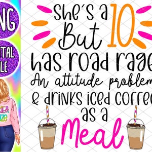 Coffee png, funny coffee png, iced coffee png, coffee lover, cute coffee png, coffee sublimation design, caffeine png, mom png, mom coffee,