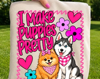 Groomer Life PNG Dog Paw Print puppy funny png Heart Scissors Pet Grooming Clipart Sublimation Digital Download for Groomers pet salon png
