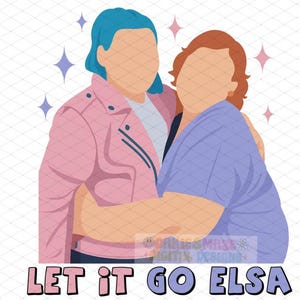Amy Tammy 1000 lb Sisters PNG Let It Go sodies Meme Sublimation Design Funny Pop Culture Graphic Digital Download for Shirts Stickers Mugs