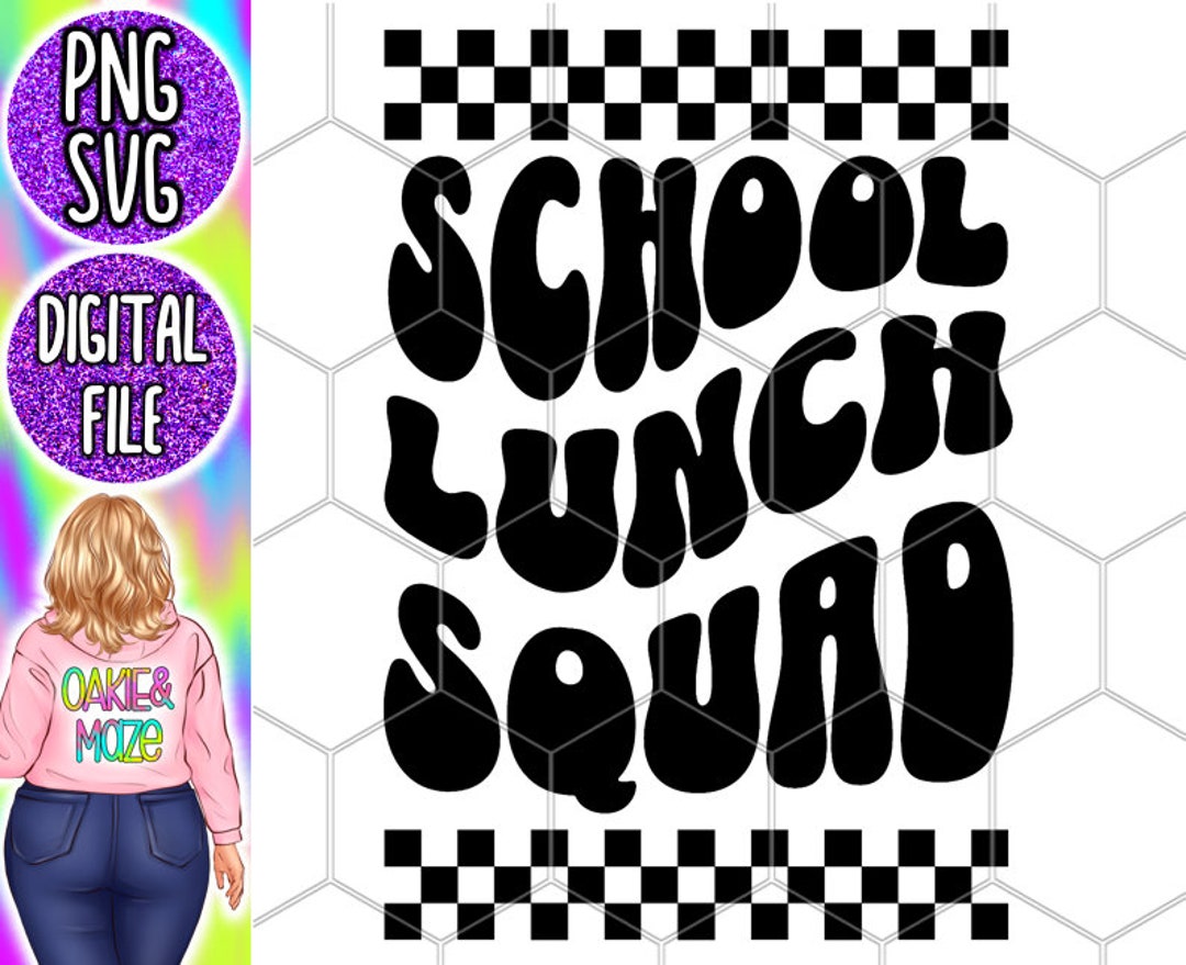 Lunch Lady Svg, Cafeteria Worker Png, School Lunch Lady Gift, Lunch