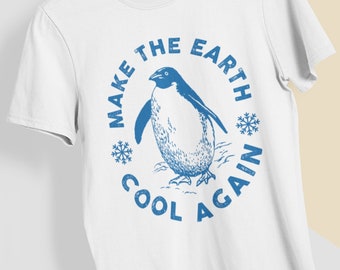 Koszulka „Make Earth Cool Again” | Świadomość zmian klimatycznych