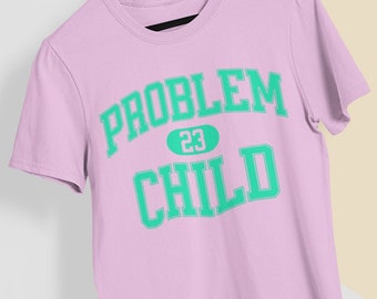 Probleem-T-shirt voor kinderen: grappig hipster-T-shirt